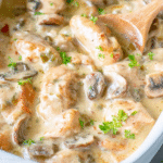 Gluten-Free Mushroom and Chicken Casserole For Spring