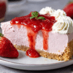 Gluten-Free No-Bake Strawberry Cheesecake