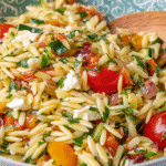 Gluten-Free Orzo Salad For Spring Dinner