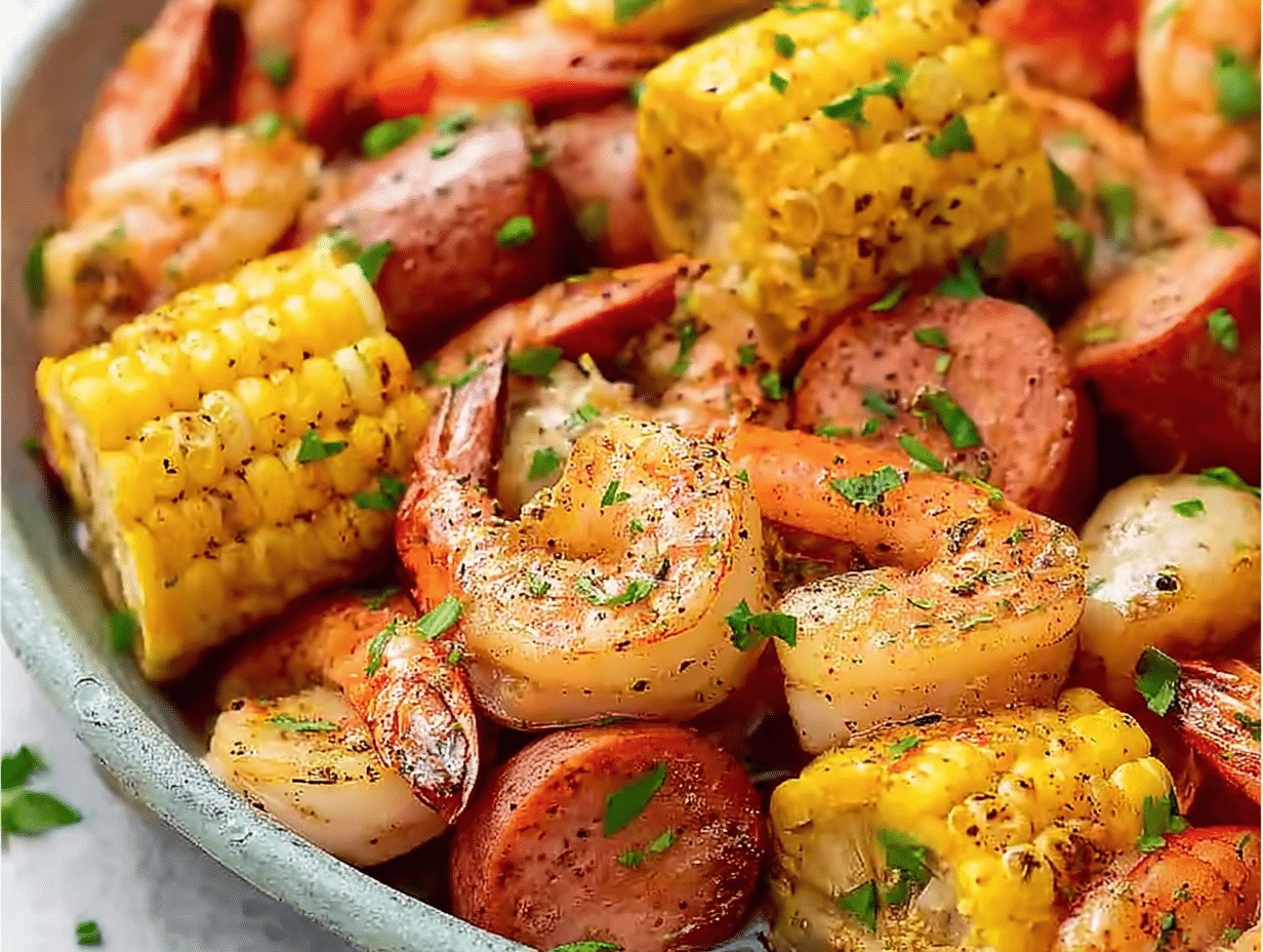 Gluten-Free Oven Baked Shrimp Boil
