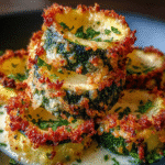 Gluten-Free Parmesan Zucchini Rings For Spring