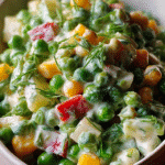 Gluten-Free Paula Deen Green Pea Salad