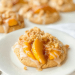 Gluten-Free Peach Cobbler Cookies