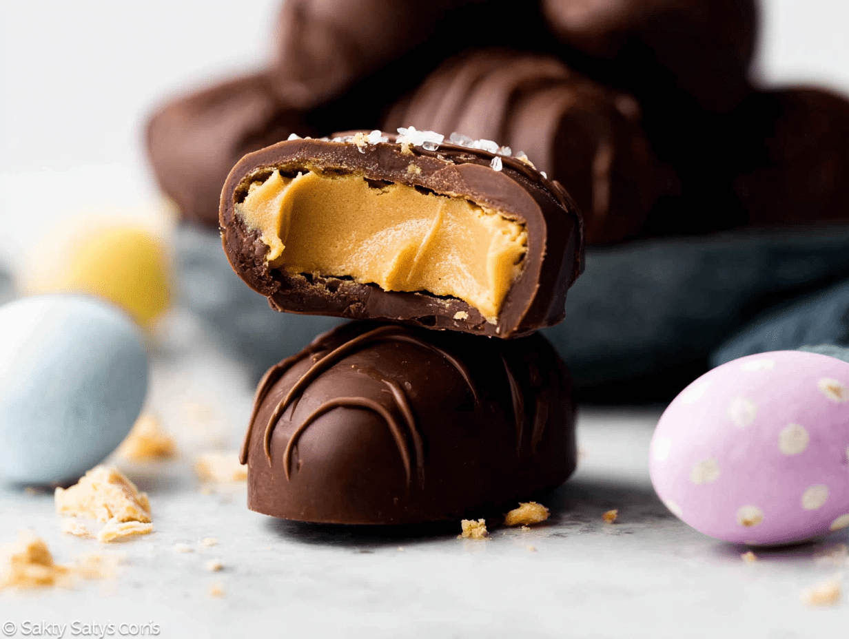 Gluten-Free Peanut Butter Easter Eggs