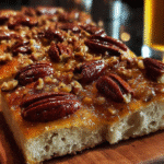 Gluten-Free Pecan Focaccia Bread