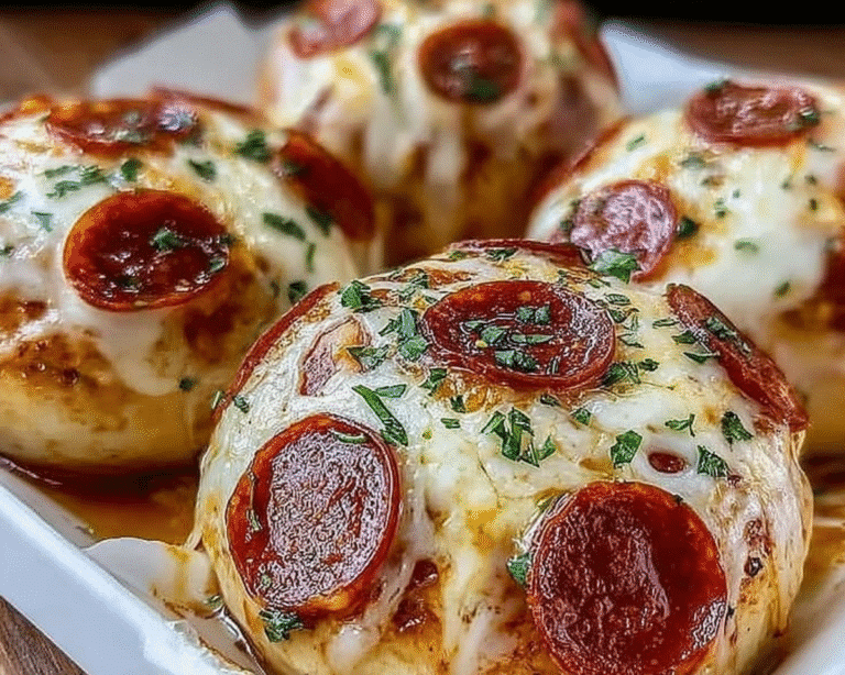 Gluten-Free Pepperoni Pizza Bombs