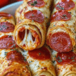 Gluten-Free Pepperoni Pizza Roll Breadsticks