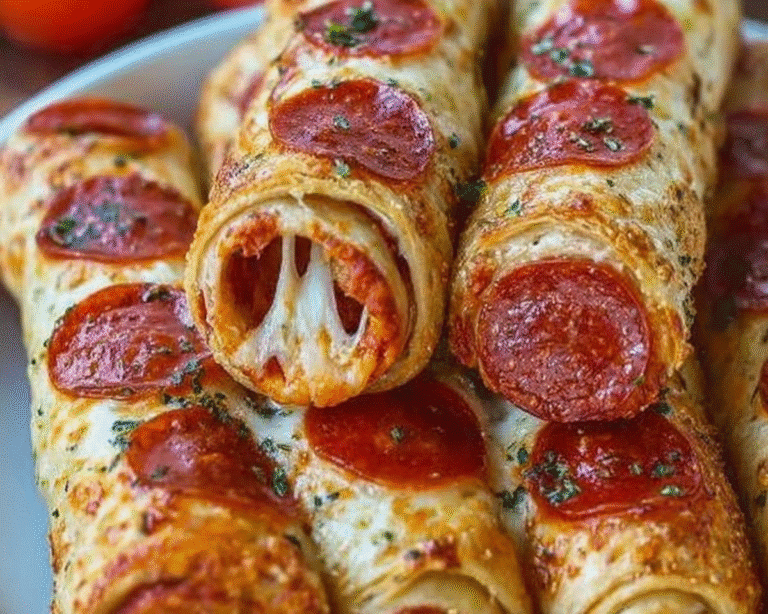Gluten-Free Pepperoni Pizza Roll Breadsticks