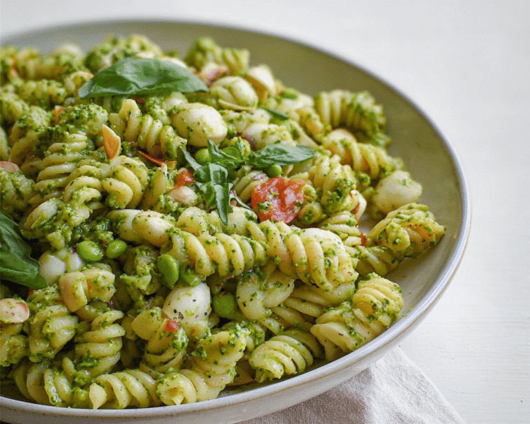 Gluten-Free Pesto Pasta Salad For Spring Dinner