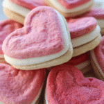 Gluten-Free Pillsbury Heart Cookie Sandwiches