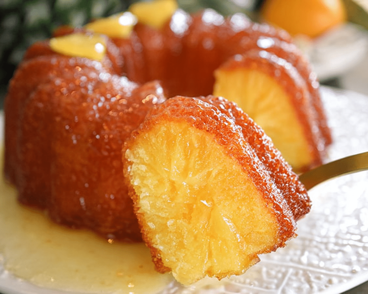 Gluten-Free Pineapple Juice Cake For Spring Desserts