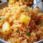 Gluten-Free Pineapple Rice For Spring Dinner