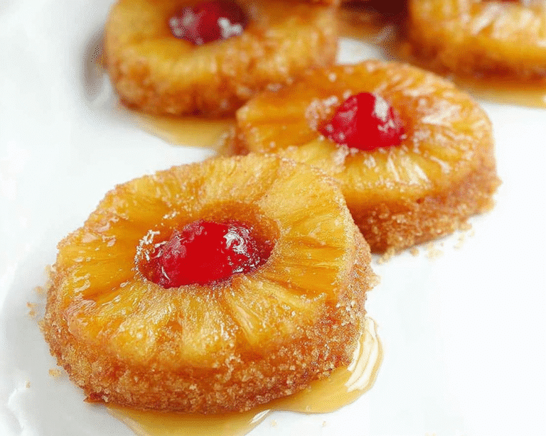 Gluten-Free Pineapple Upside Down Sugar Cookies For Spring Desserts
