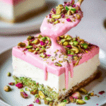 Gluten-Free Pistachio Rose Milk Cake