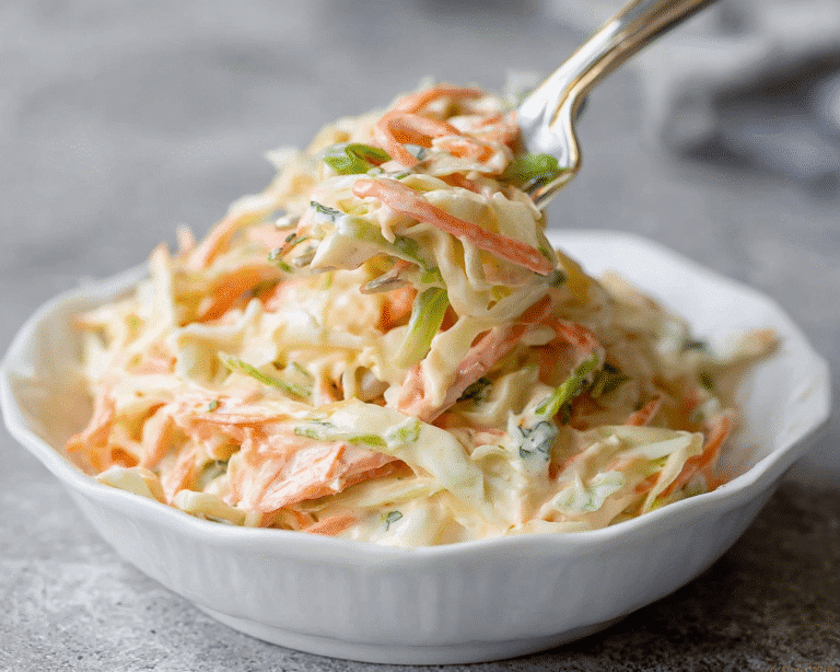 Gluten-Free Ranch Coleslaw For Spring