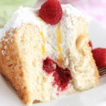 Gluten-Free Raspberry Angel Food Cake