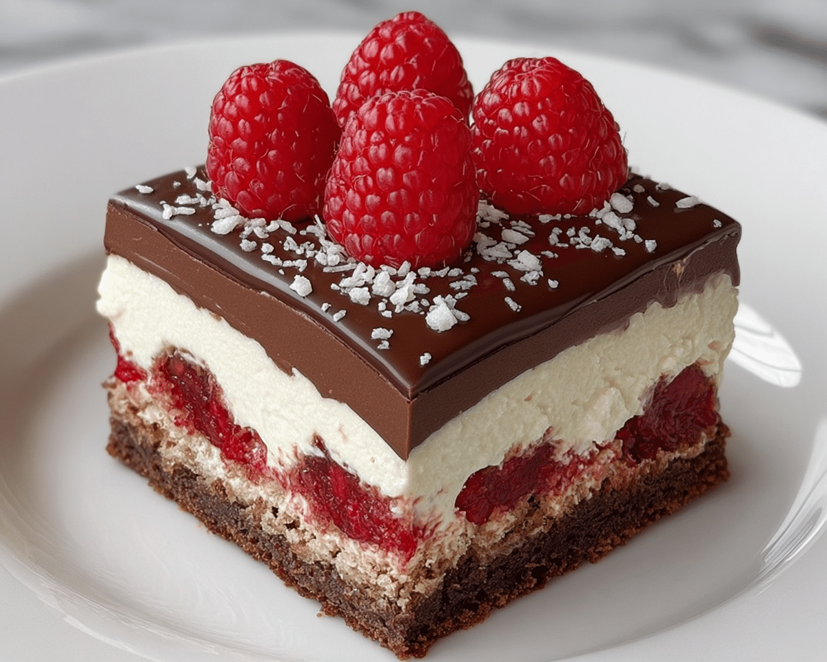 Gluten-Free Raspberry Chocolate Lasagna