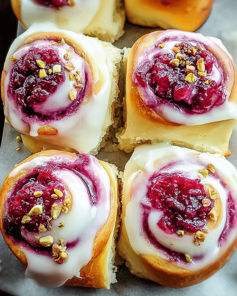 Gluten-Free Raspberry and Rose Cheesecake Buns
