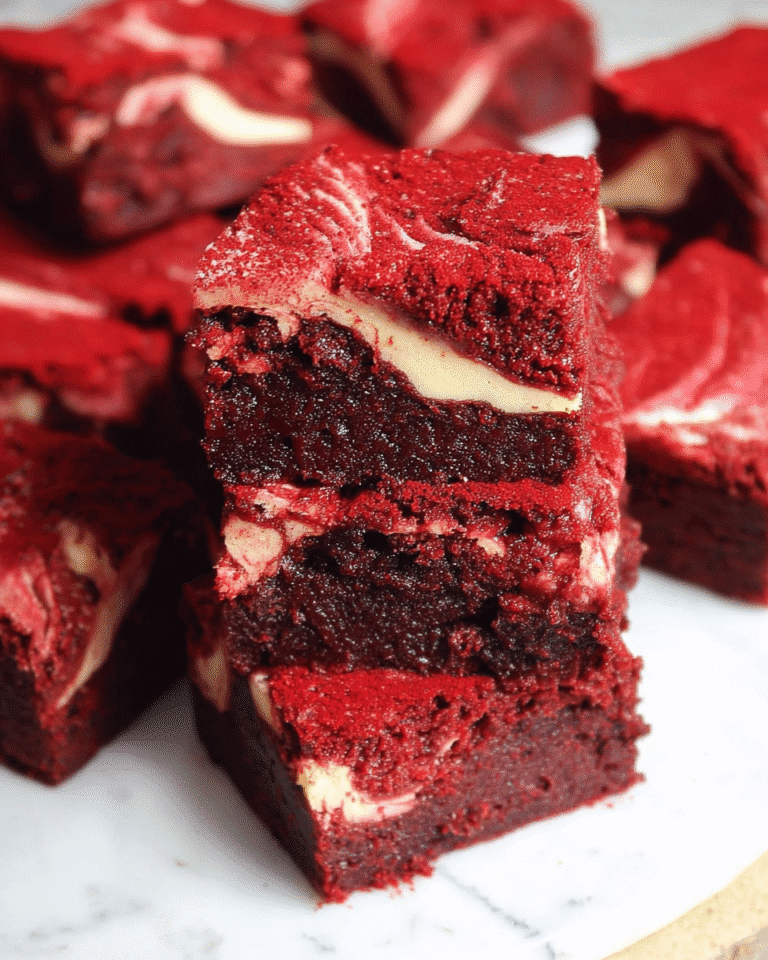 Gluten-Free Red Velvet Brownies