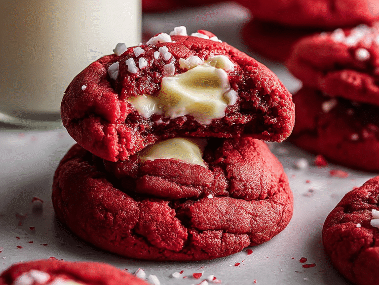 Gluten-Free Red Velvet Cookies