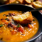 Gluten-Free Roasted Vegetable Soup For Spring Dinner