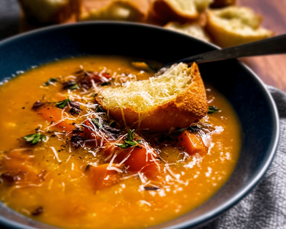 Gluten-Free Roasted Vegetable Soup For Spring Dinner