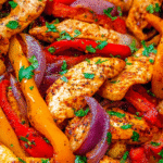 Gluten-Free Sheet Pan Chicken Fajitas For Spring Dinner