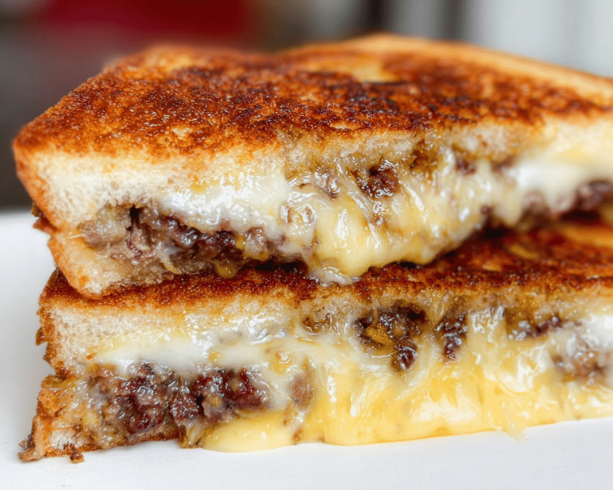 Gluten-Free Smashburger Grilled Cheese with Special Sauce