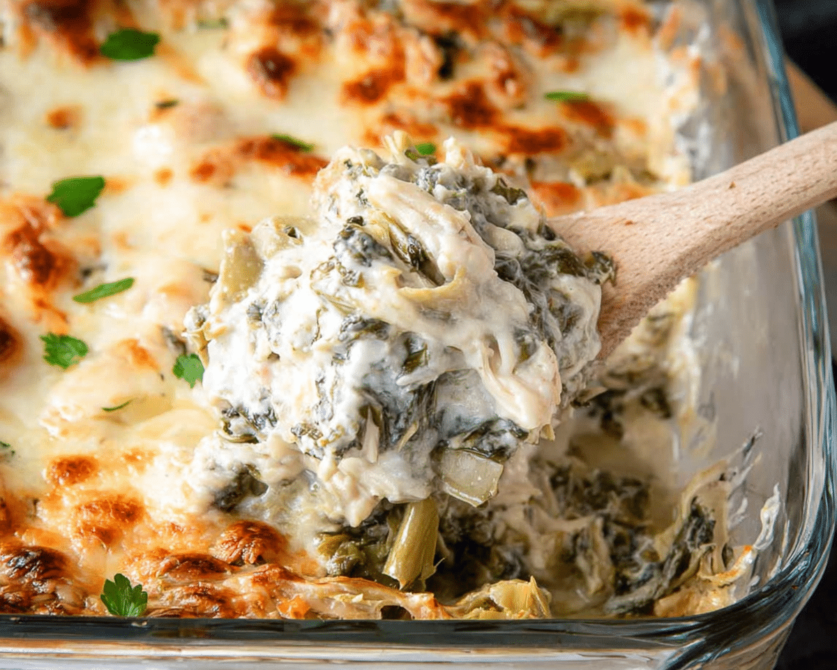 Gluten-Free Spinach and Artichoke Casserole For Spring