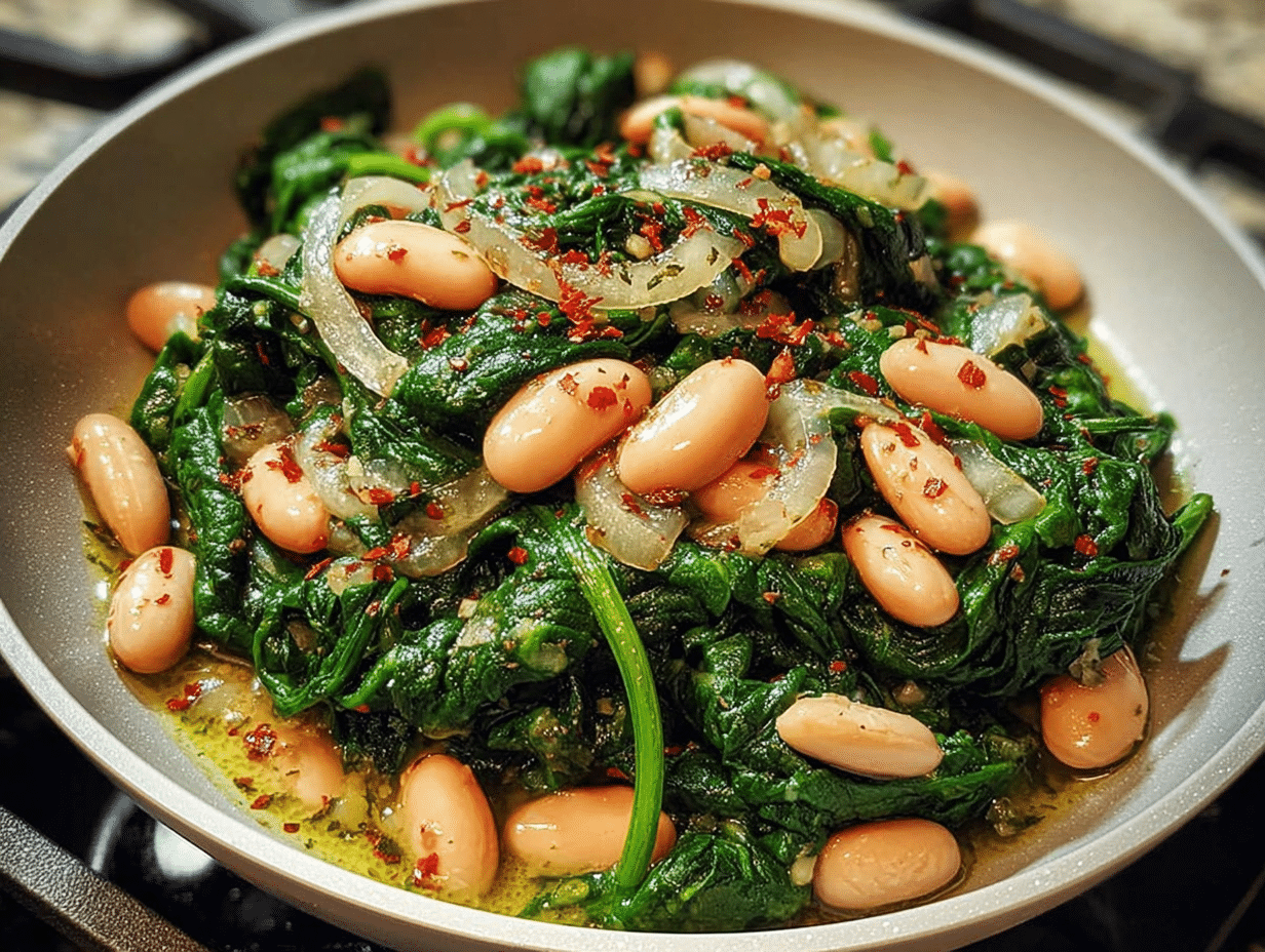 Gluten-Free Spinach and White Beans
