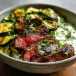 Gluten-Free Steak Zucchini Bowl
