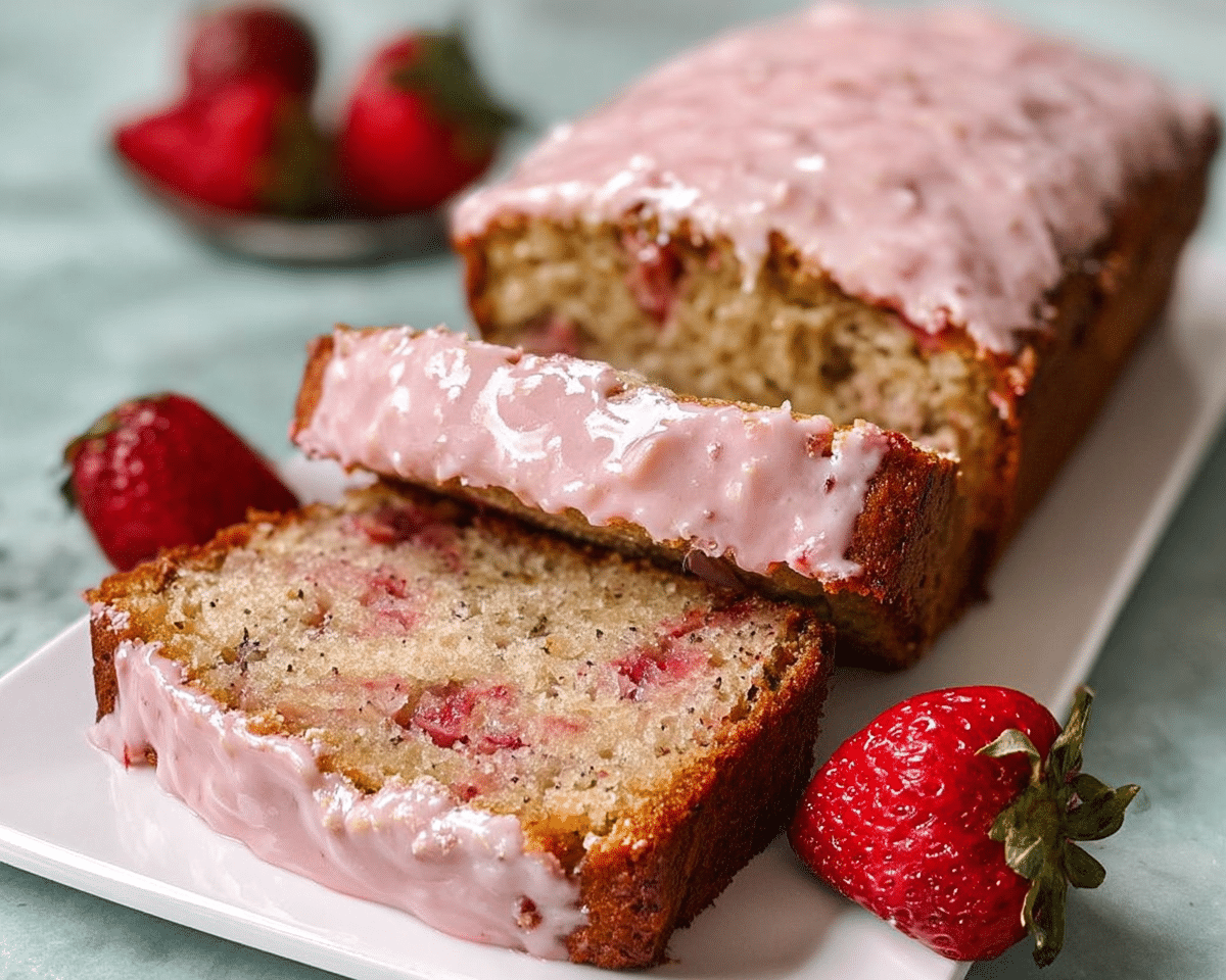 Gluten-Free Strawberry Banana Bread For Spring Desserts