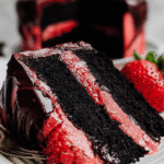 Gluten-Free Strawberry Chocolate Cake