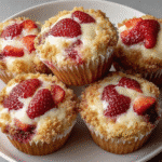Gluten-Free Strawberry Cream Cheese Muffins
