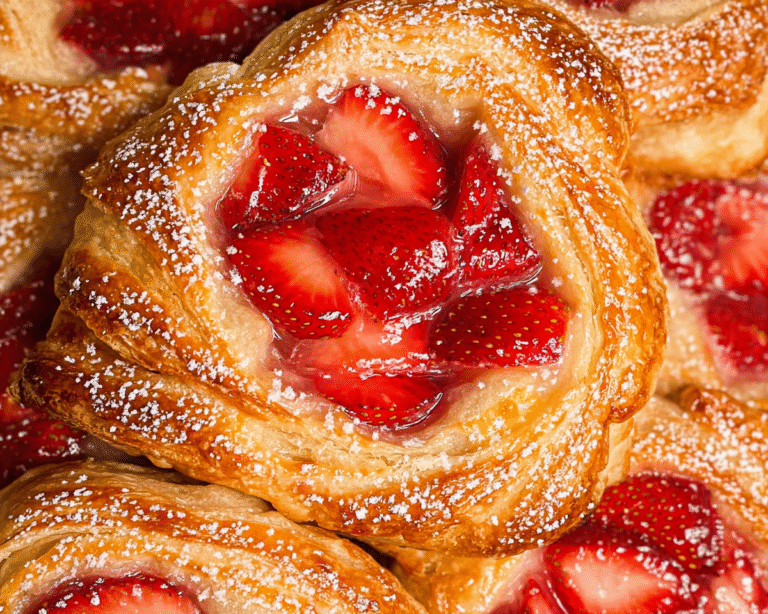 Gluten-Free Strawberry Danish