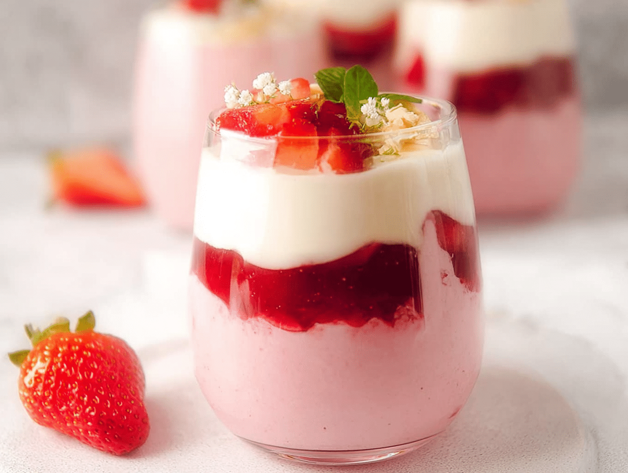 Gluten-Free Strawberry Mascarpone Mousse