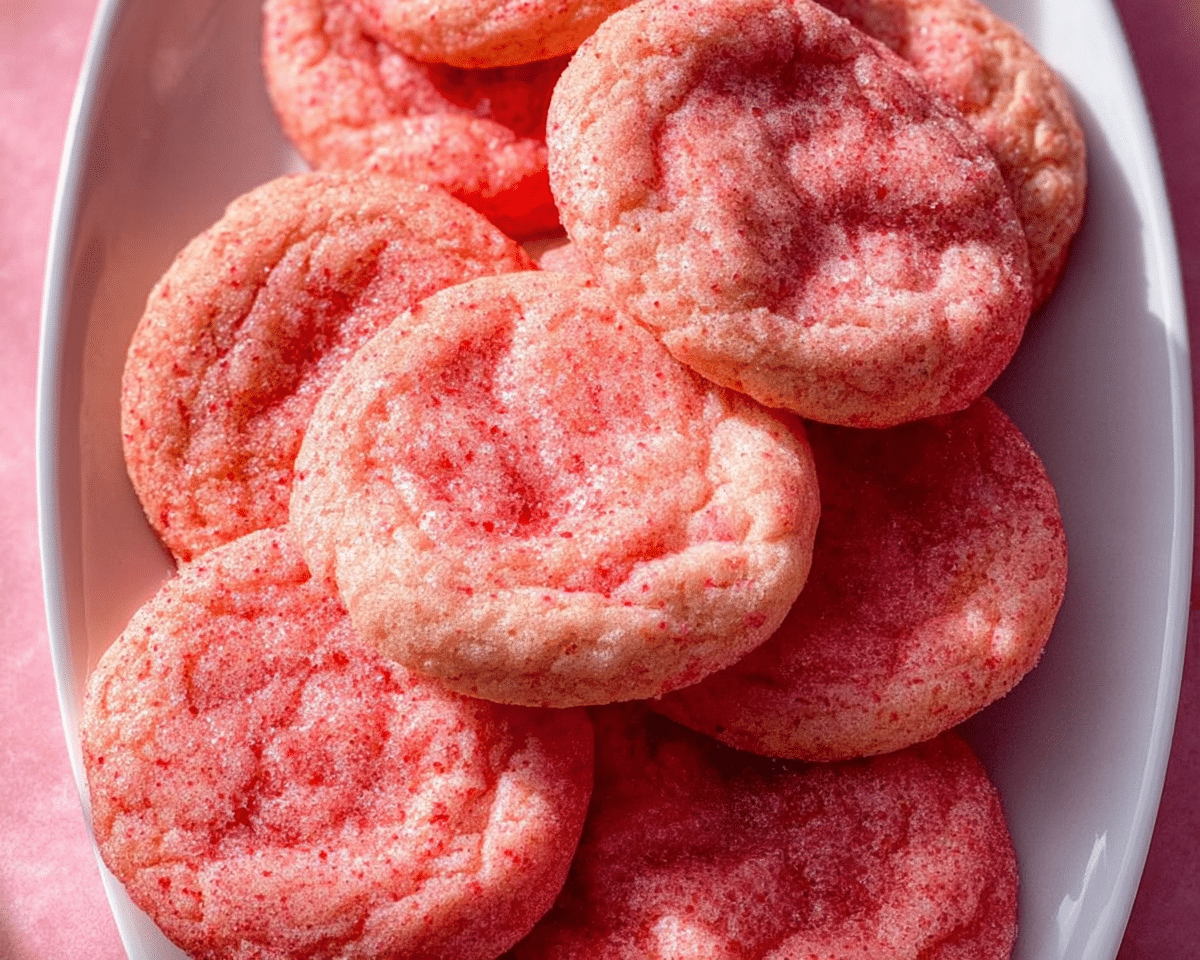 Gluten-Free Strawberry Sugar Cookies For Spring Desserts