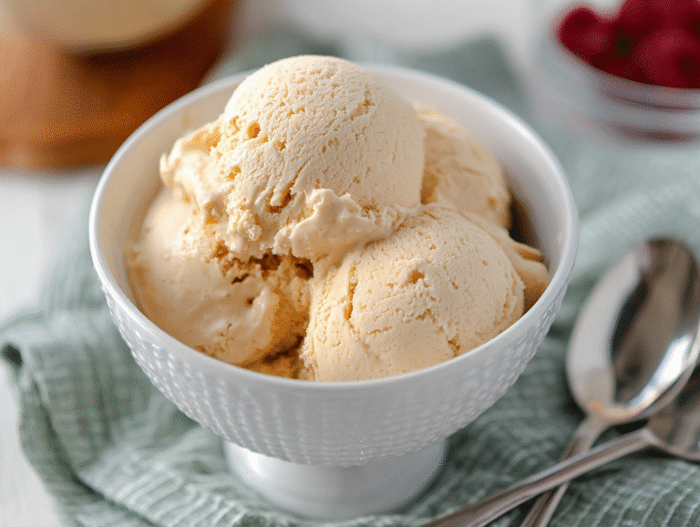 Gluten-Free Sugar-Free Cottage Cheese Ice Cream