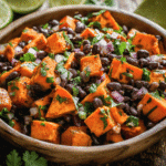 Gluten-Free Sweet Potato and Black Bean Salad For Spring