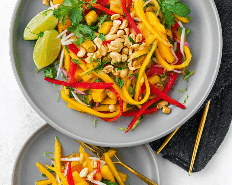 Gluten-Free Thai Mango Salad For Spring