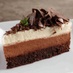 Gluten-Free Triple Chocolate Mousse Cake