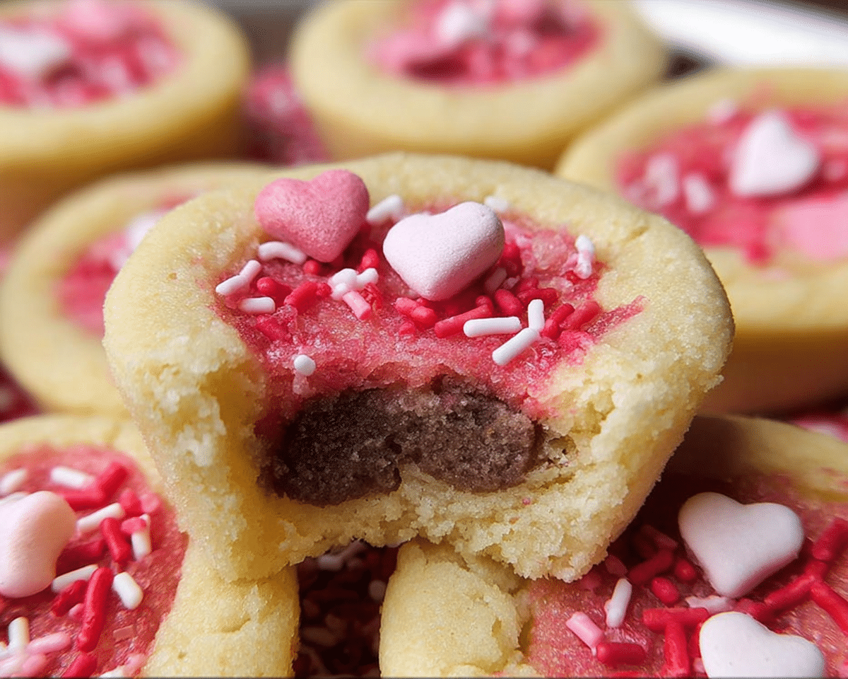 Gluten-Free Valentine's Day Cookie Cups For Spring