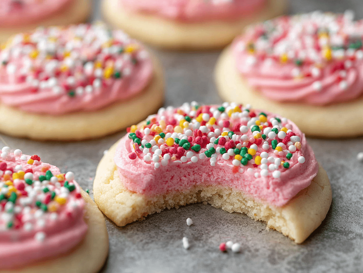 Gluten-Free Valentine’s Day Lofthouse Cookies