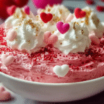 Gluten-Free Valentine’s Day Strawberry Cake Mix Fluff For Spring