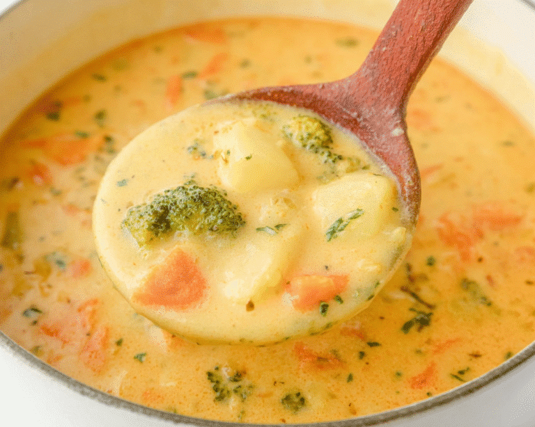 Gluten-Free Vegetable Soup For Spring Dinner