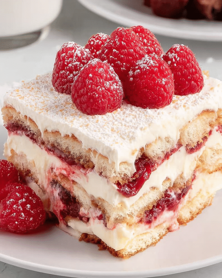 Gluten-Free White Chocolate Raspberry Tiramisu