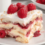 Gluten-Free White Chocolate Raspberry Tiramisu