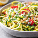 Gluten-Free Zucchini Noodle Salad For Spring