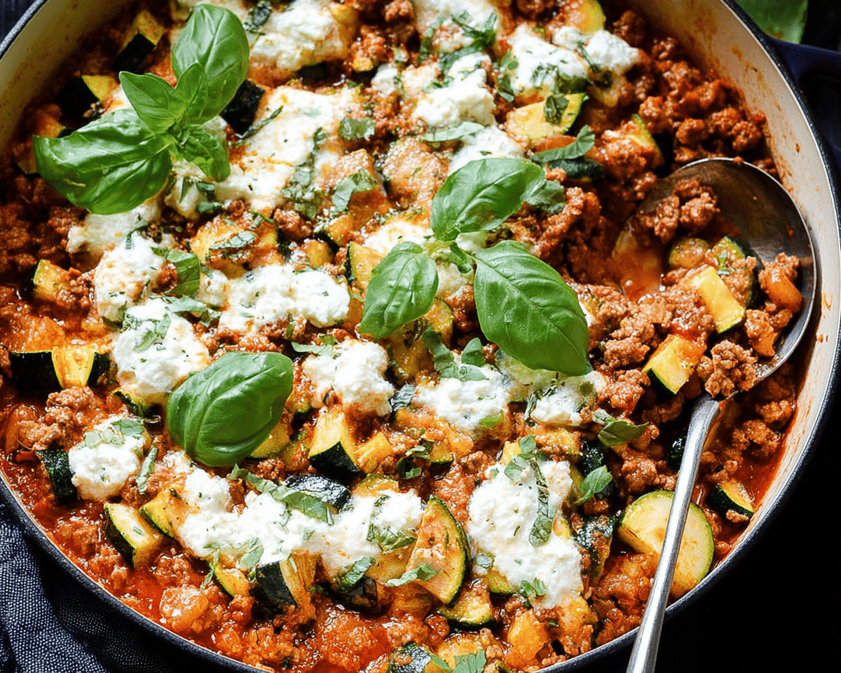 Gluten-Free Zucchini and Ground Turkey Casserole For Spring