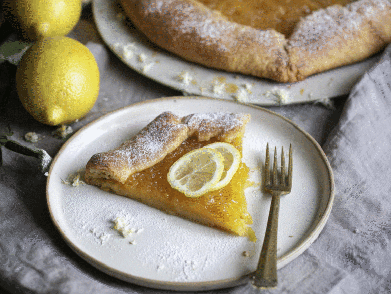 Lemon Curd Galette